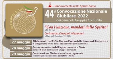 44° Convocazione Nazionale Giubilare 2022 nelle Marche