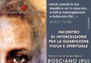 Incontro d’Intercessione per la guarigione fisica e spirituale
