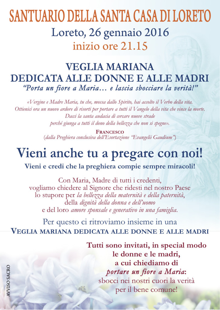 VEGLIA MARIANA